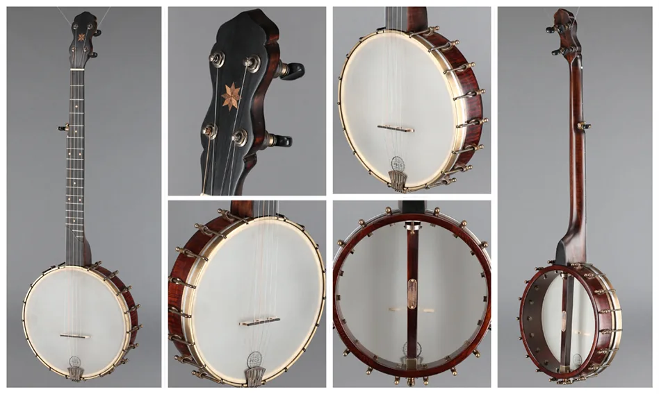 Pisgah Wonder 11", Short Scale, S-Scoop, Curly Maple Banjo