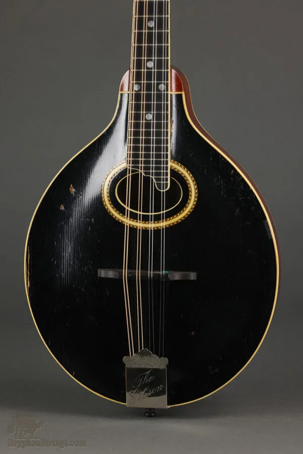 1912 Gibson A-4 Blacktop Mandolin – Used