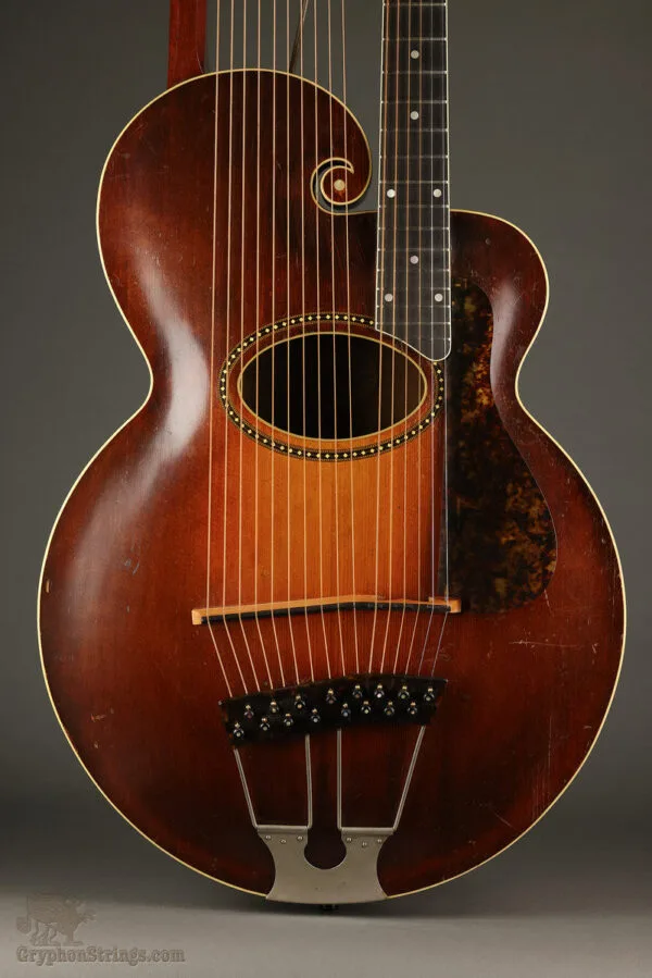 1917 Gibson Style U Harp Guitar – Used
