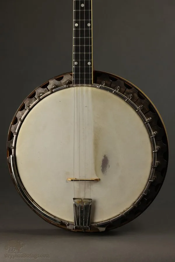 1924 Vega Tubaphone Style M Tenor Banjo Used
