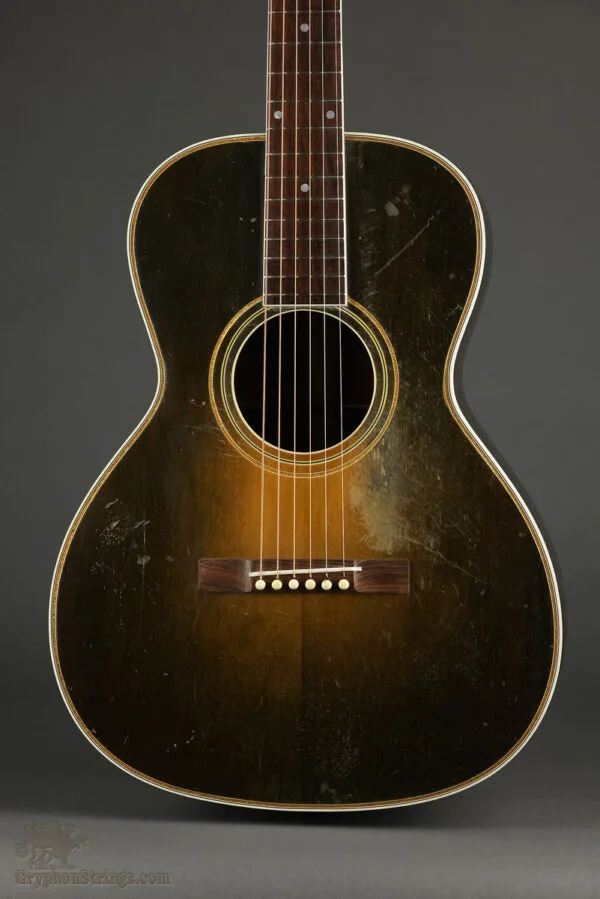 1930 Gibson L-2 Gold Sparkle Acoustic Guitar -Used