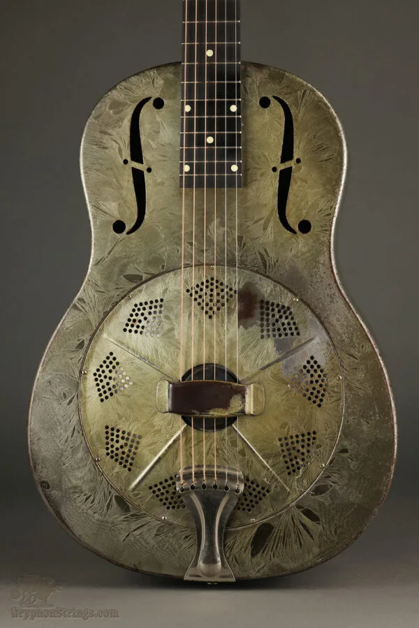 1931 National Duolian Crystalline Paint Resonator Guitar – Used