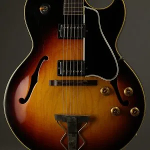 1959 Gibson ES-175D Sunburst Arch-Top Electric Guitar Used