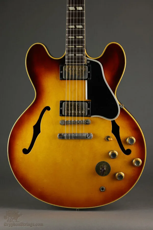 1961 Gibson ES-345TDSV Semi-Hollow Electric Guitar Used