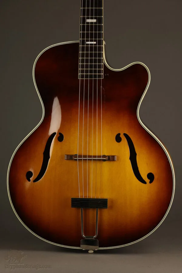 1965 Harmony Brilliant No. 1310 Acoustic Archtop Guitar – Used