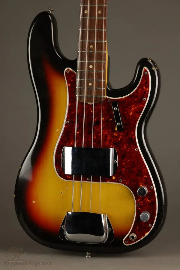 1966 Fender Precision Solid Body Electric Bass- Used