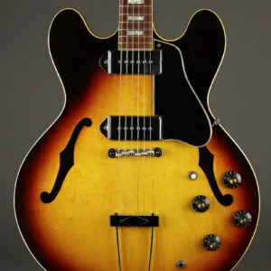 1968 Gibson ES-330TD Sunburst Hollow Body Guitar- Used