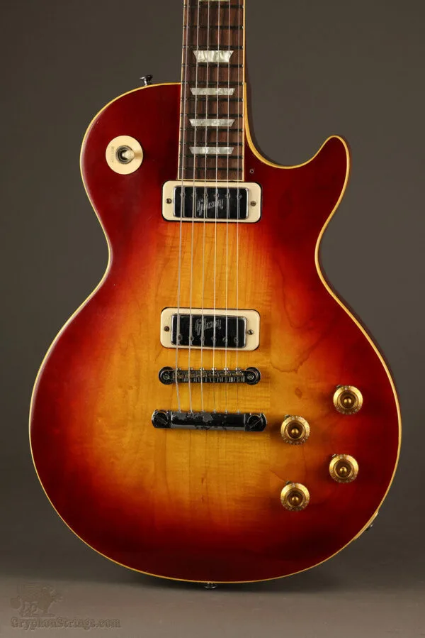 1973 Gibson Les Paul Deluxe Sunburst Solid Body Electric Guitar- Used
