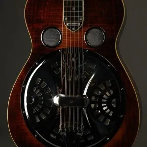 1995 Scheerhorn R-Body Figured Maple Resophonic Guitar Used