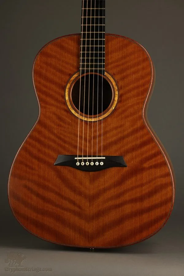 2006 Sergei de Jonge SSS Figured Redwood/Bubinga Acoustic Guitar – Used