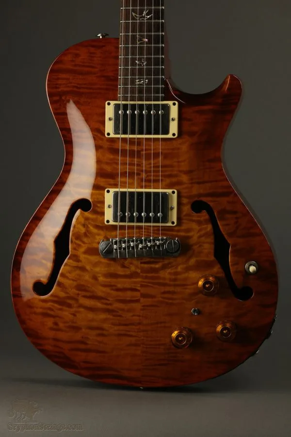 2008 Paul Reed Smith Single Cut Hollowbody Piezo Semi-Hollow Guitar Used