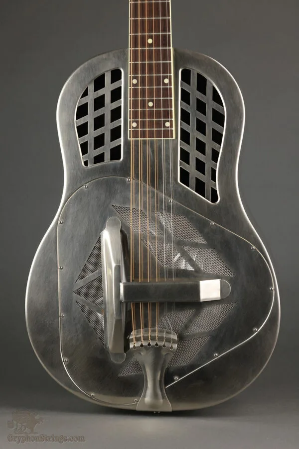 2010 National Reso-Phonic NRP Steel Tricone Resonator Guitar-Used