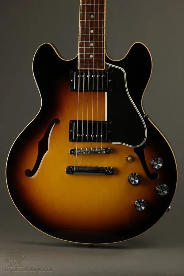 2012 Gibson Custom Shop ES-339 Sunburst Semi-Hollow Guitar Used