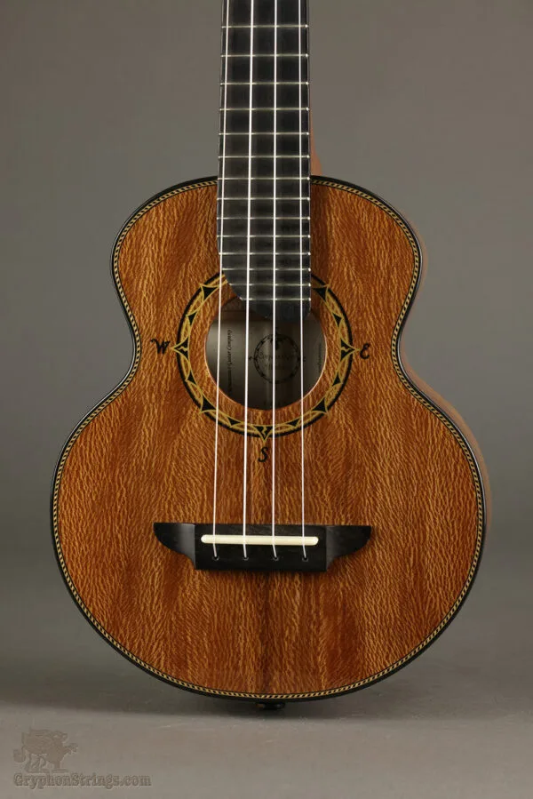 2013 Rick Tuner Compass Rose Nano Jumbo Concert Ukulele-Used