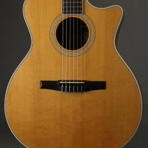 2013 Taylor 414ce-N Nylon String Acoustic Guitar Used