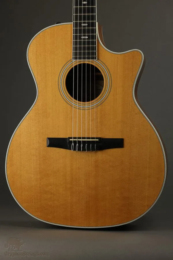 2013 Taylor 414ce-N Nylon String Acoustic Guitar Used