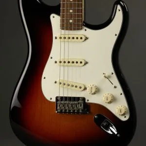 2014 Fender American Standard Parts Stratocaster Solid Body Electric Guitar Used