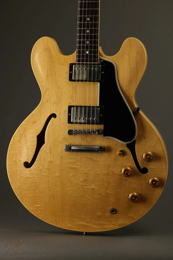 2014 Gibson ’59 ES-335 Reissue Natural Semi-Hollow Electric Guitar