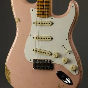 2015 Fender Ltd. 1956 Stratocaster Heavy Relic Solid Body Electric Guitar Used
