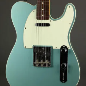2015 Fender MIJ Classic 60’s Tele Custom Ocean Turquoise Metallic Electric Guitar- Used