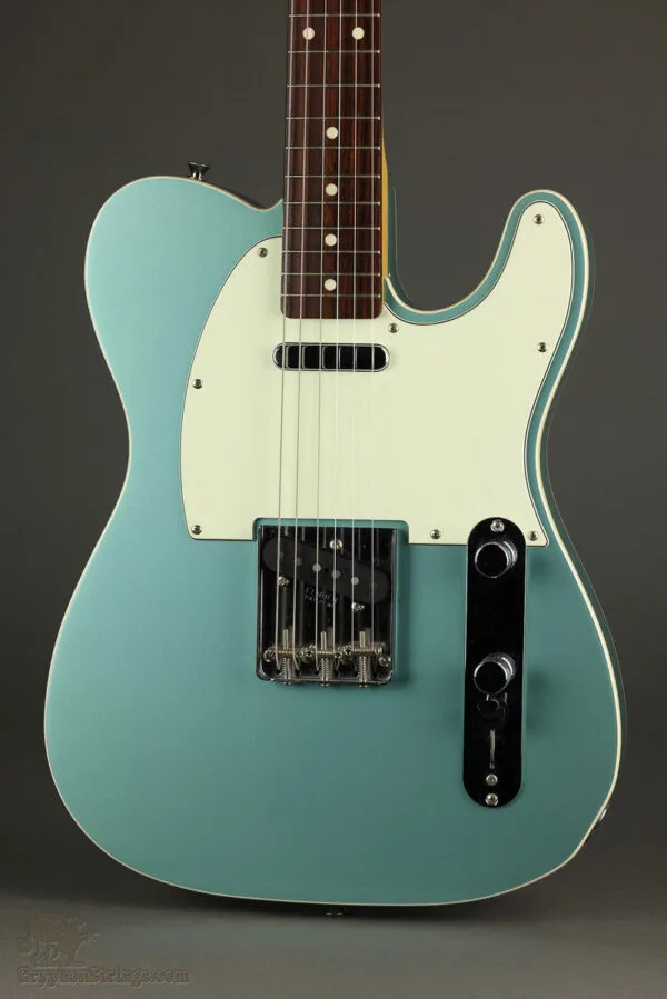 2015 Fender MIJ Classic 60’s Tele Custom Ocean Turquoise Metallic Electric Guitar- Used