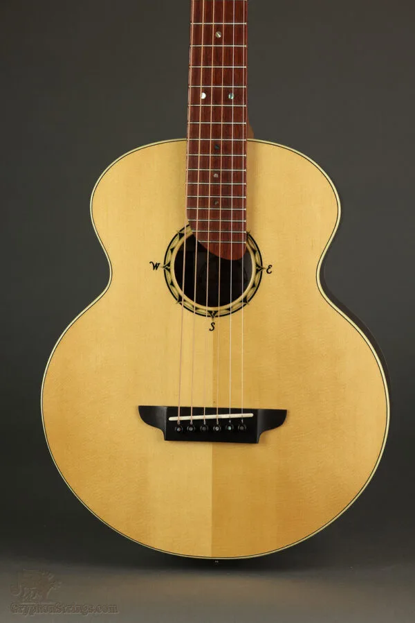 2015 Rick Turner Compass Rose Terz Steel String Acoustic Guitar- Used