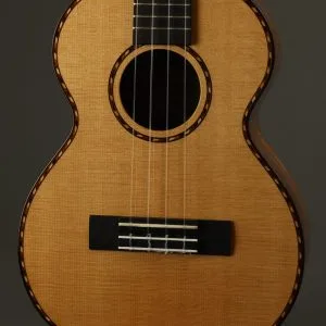 2017 Kamaka HF-3 DS Deluxe Spruce Top Tenor Ukulele Used