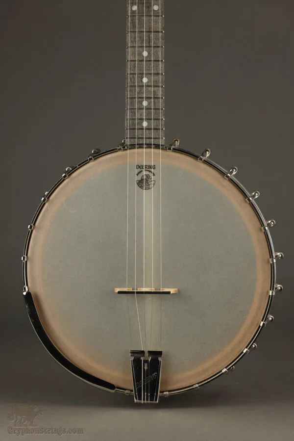 2018 Deering White Oak 12″ 5-String Banjo-Used