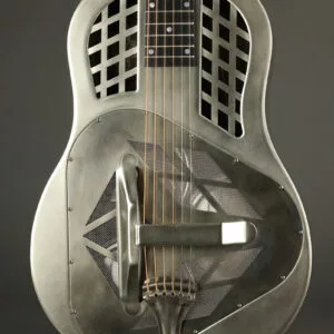 2021 National Reso-Phonic Tricone Raw Resonator Guitar – Used