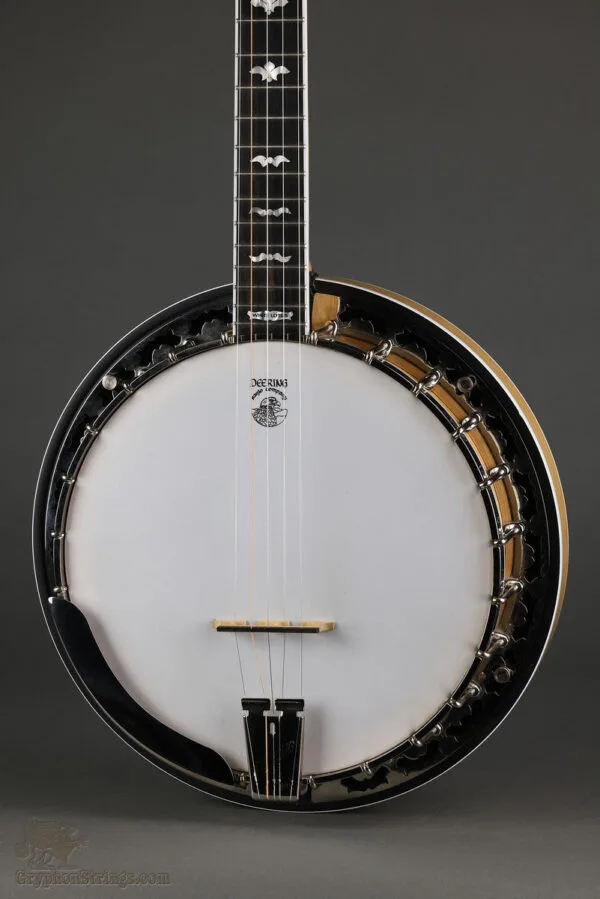 2023 Deering White Lotus 5-String Banjo – Used