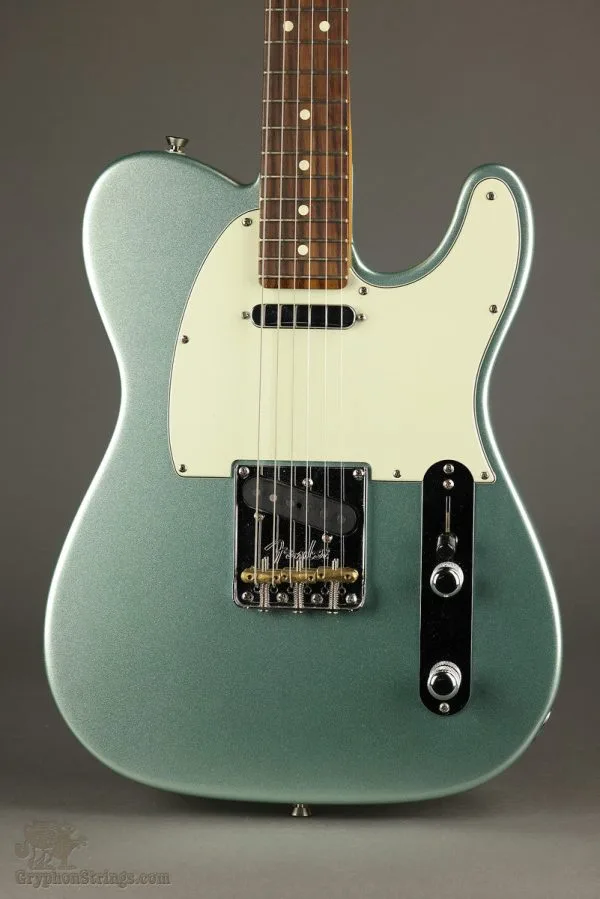 2023 Fender American Professional II Telecaster Mystic Surf Green-Used