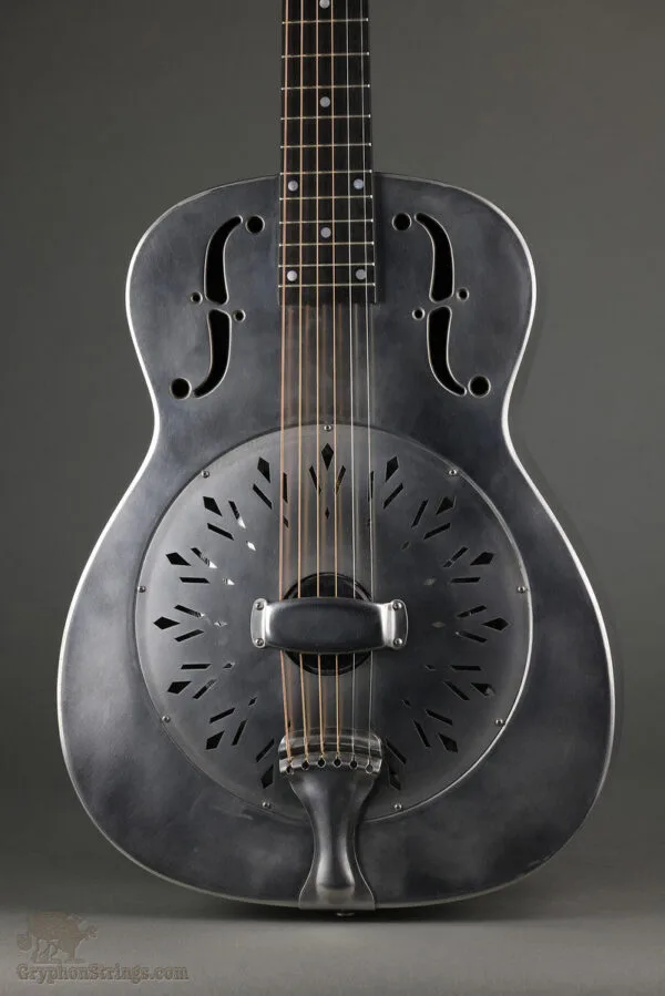 2023 National Reso-Phonic Raw Series 14-Fret Resonator Guitar – Used