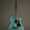 2023 Taylor 214ce DLX Transparent Blue LTD Acoustic Electric Guitar – Used