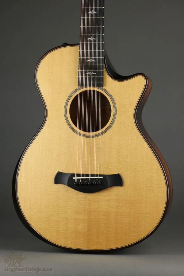 2024 Taylor Builder’s Edition 652ce Acoustic Electric 12-String Guitar – Used
