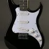 AXL Headliner Double Cutaway 3/4 Size Electric Guitar, Black New