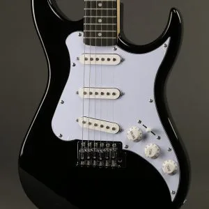 AXL Headliner Double Cutaway 3/4 Size Electric Guitar, Black New