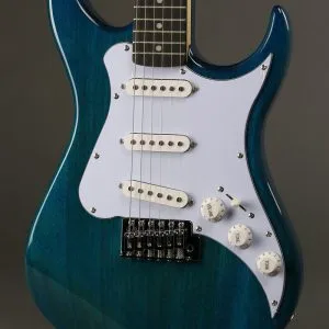 AXL Headliner Double Cutaway 3/4 Size Electric Guitar, Blue New