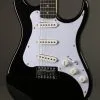 AXL Headliner Double Cutaway Electric Guitar, Black New
