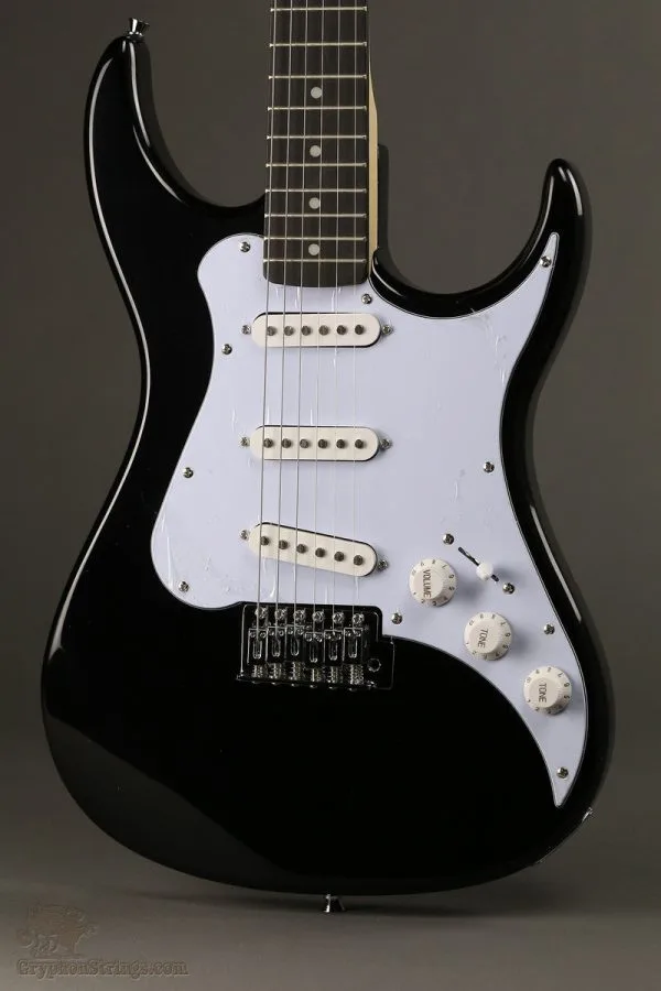 AXL Headliner Double Cutaway Electric Guitar, Black New