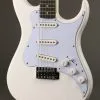 AXL Headliner Double Cutaway Electric Guitar, White New