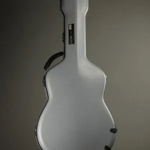 Calton Cases Dreadnought Case, Square Shouldered, Gray Exterior, Green Interior New