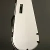 Calton Cases F Style Mandolin Case, White with Burgundy Interior New