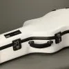 Calton Cases Orchestra Model, OM Case, White Exterior, Red Interior New