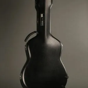 Calton Dreadnought Case, Black with Burgundy Interior New