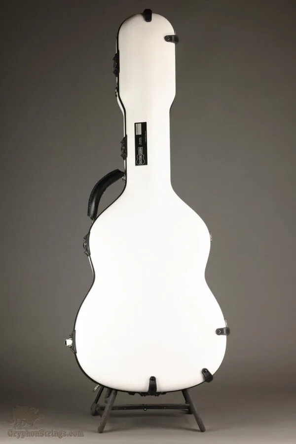 Calton Stratocaster Case, White with Red Interior – New