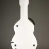 Calton Stratocaster Case, White with Red Interior – New