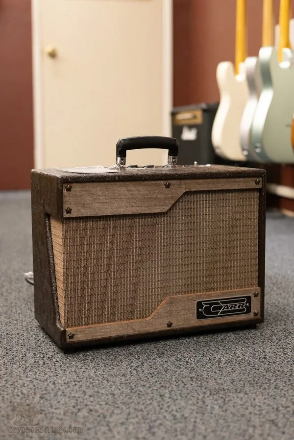 Carr Raleigh 1×10″ Combo Amplifier Cowboy Tolex/Hardwood Barnwood New
