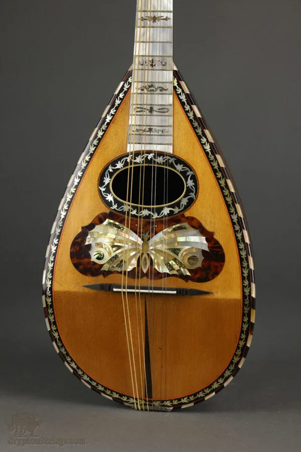 Circa 1900 C. De Julio Bowl-Back Mandolin – Used