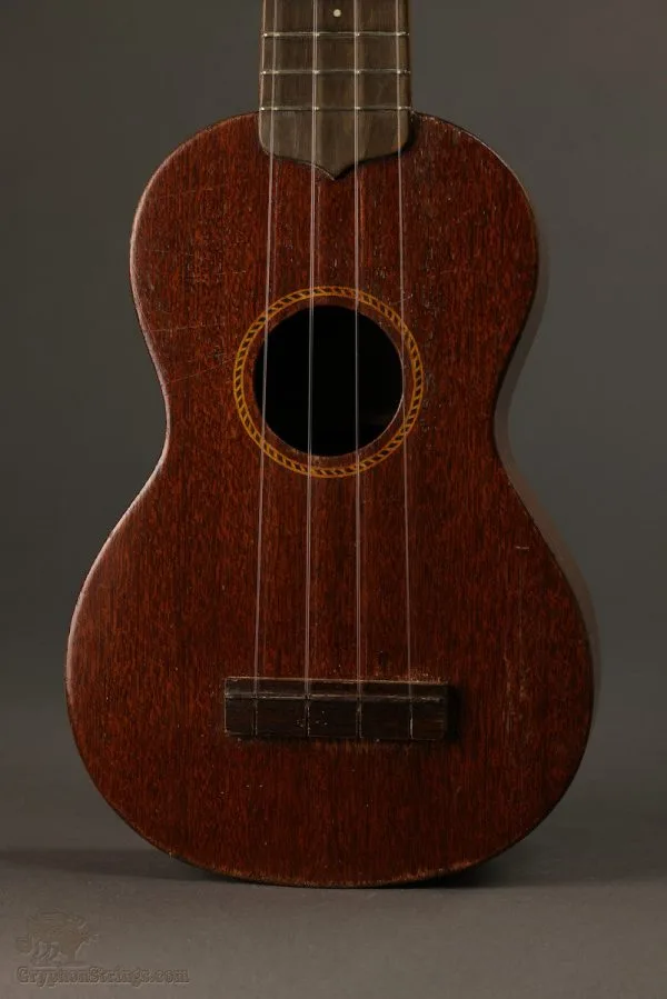 Circa 1929 Gibson Style 1 Soprano Ukulele Used