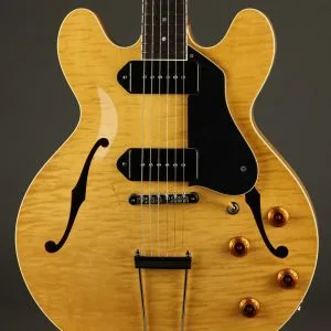 Collings I-30 LC Blonde (w/ 60’s Neck Carve) Fully-Hollow Electric Guitar – New